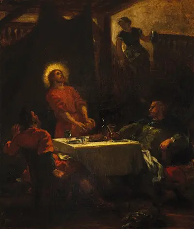 The Disciples at Emmaus Eugene Delacroix